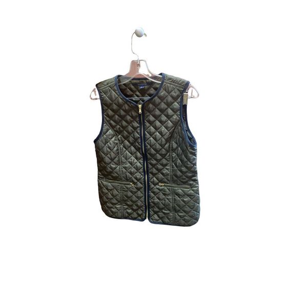 Tommy Hilfiger Quilted Green Vest M